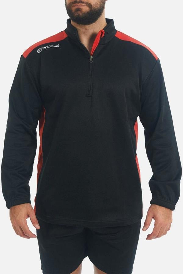 Tempo Sports 1/4 Zip Mid Layer – Thermal, Quick-Dry, Lightweight - Optimum