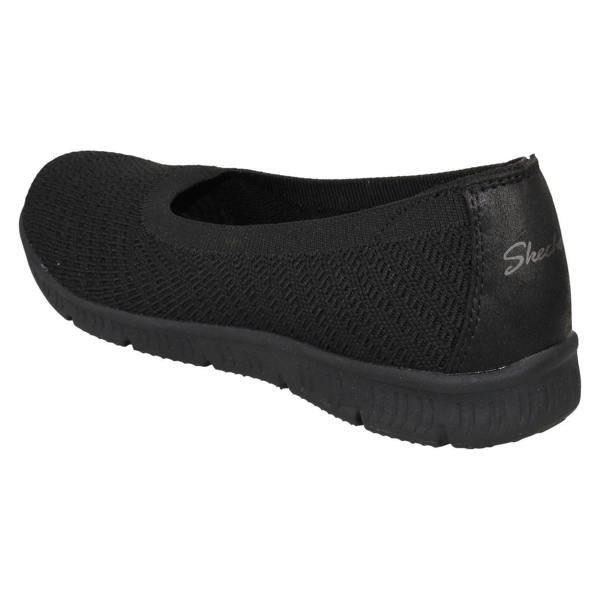 Skechers Ladies Skechers Vegan Memory Foam Slip On Shoes Wonderstruck 100360
