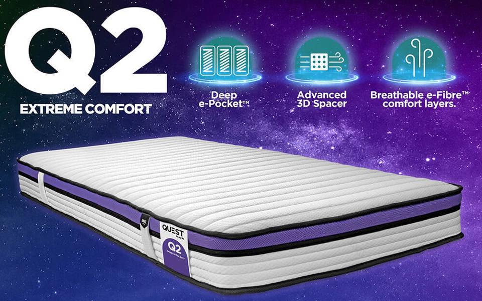 Jay-Be QUEST Q2 Deep e-Pocket Childrens Mattress Image