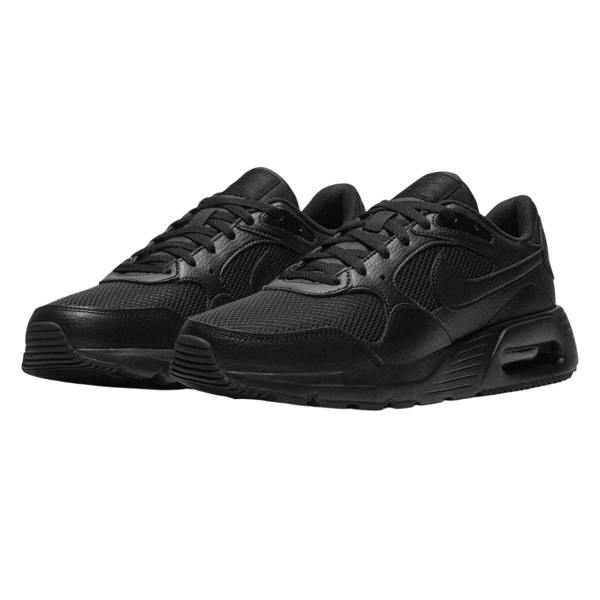 Nike Mens Air Max SC Leather Trainers - Triple Black - 