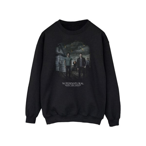 Supernatural Mens Meteor Shower Sweatshirt - Black