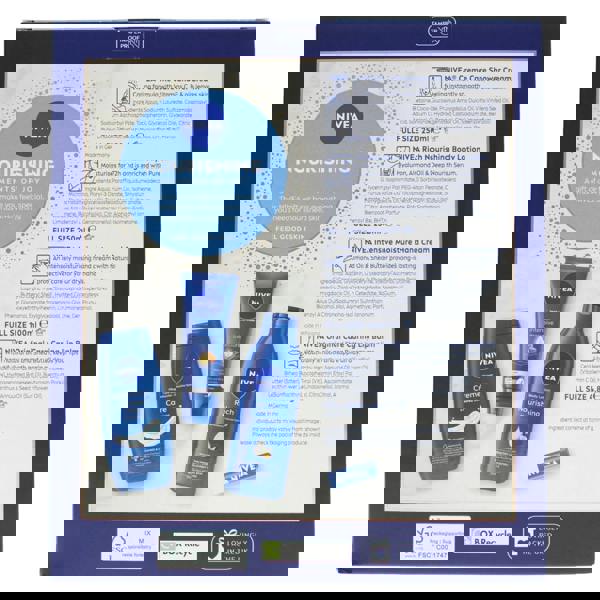 NIVEA Nourishing Moments of Joy Gift Set 4pc – Shower Cream 250ml  Lotion 250ml  Lip Balm & Hand Cream 100ml