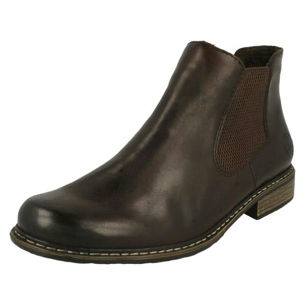 Rieker Ladies Rieker Casual Heeled Ankle Boots Z4994
