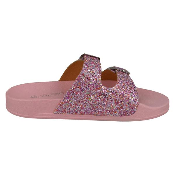 Spot On Girls Spot On Glittery Mules H0317