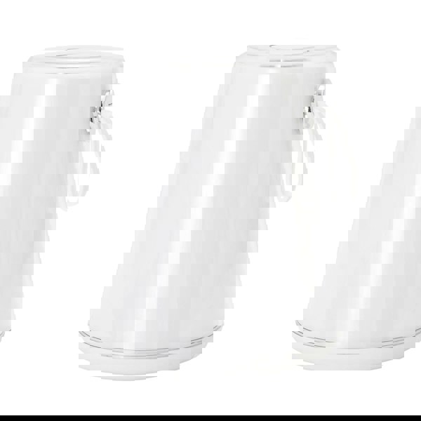 Compact Modern White LED Colour Changing Rechargeable Touch Table Lamp Image 1