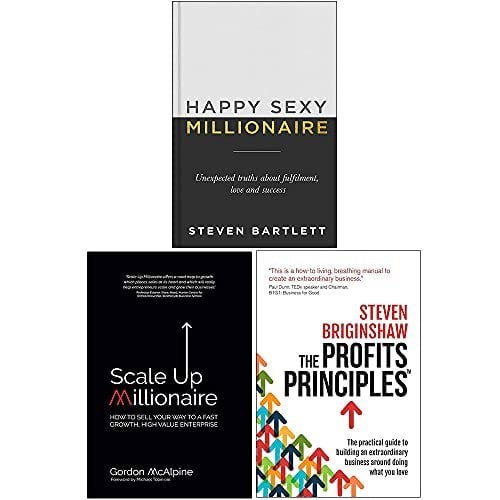 Happy Sexy Millionaire, Scale Up Millionaire, The Profits Principles 3 Book Set