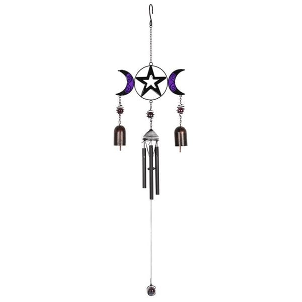 Serano Triple Moon Windchime with Bells