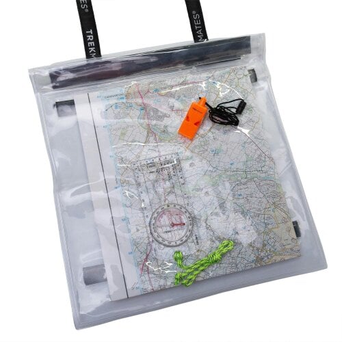 Trekmates Waterproof Dry Map Case Set Hiking Walking Navigation Outdoor Kit