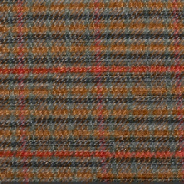 Luxurious Check Wool Scarf - 100% Pure Mongolian Wool