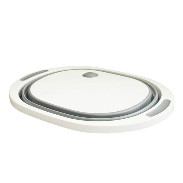 Collapsible Silicone Folding Bowl with Cutting Board OLPRO