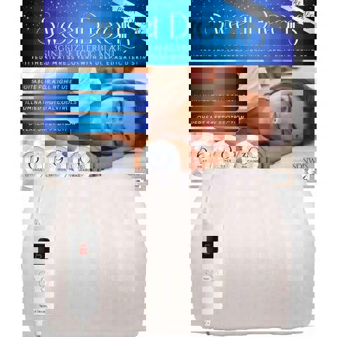 Sweet Dreams Electric Blanket Single Bed Size Machine Washable Elasticated Skirt - Overheat Protection