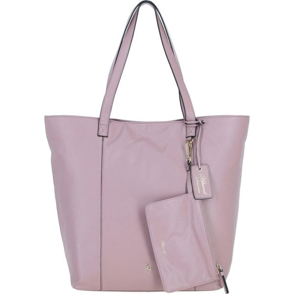 Real Leather Shoulder Bag with Detachable Pouch: 64454
