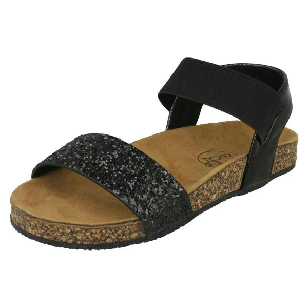 Spot On Girls Spot On Glitter Mules