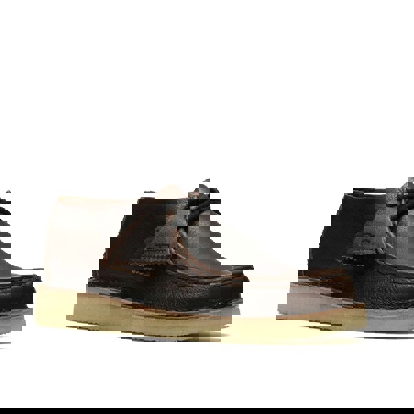 Clarks Originals Desert Nomad Leather Men's Dark Tan Shoes