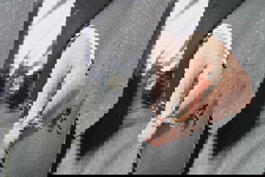 Durable Secure Retractable Keyring Badge Reel for IDs & Keys | 10 Pack | Black