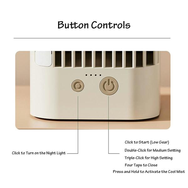 Leaper Mini Desktop Air Cooler