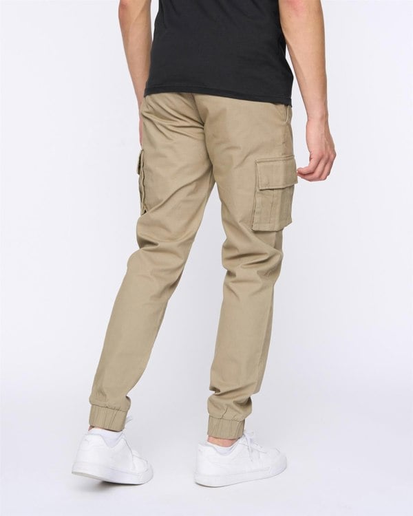 Duck and Cover Chemmer Woven Jog Pants - Stone