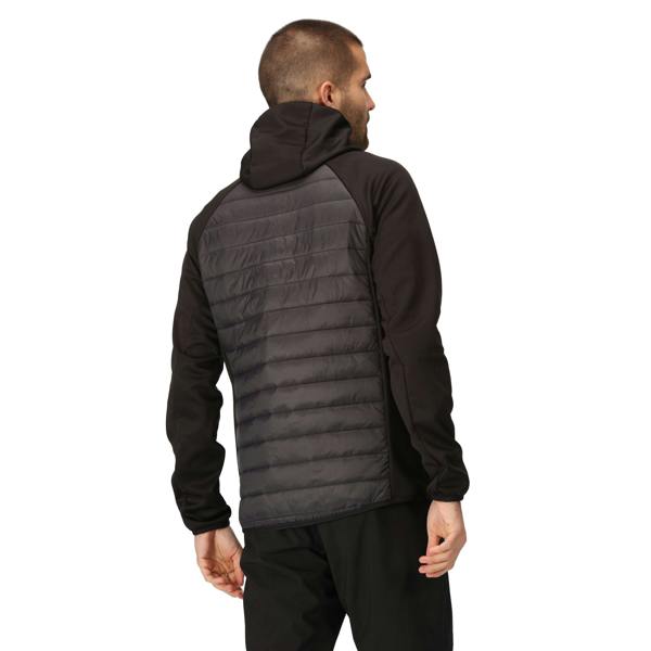 Regatta Mens Andreson VIII Hybrid Jacket - Ash/Black - 
