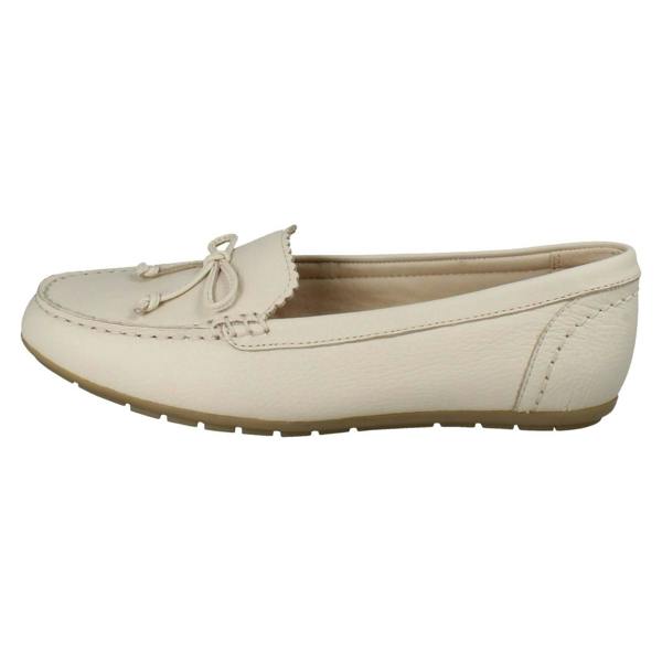 Clarks Ladies Clarks Slip On Moccasins Elliotte Sail