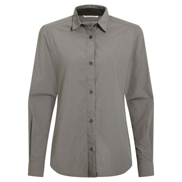 Craghoppers Womens/Ladies Alma Nosilife Long-Sleeved Shirt - Vert - 