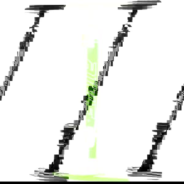 Awe 160 PSI Heavy Duty Steel Track Floor Pump With Gauge Dual Valve