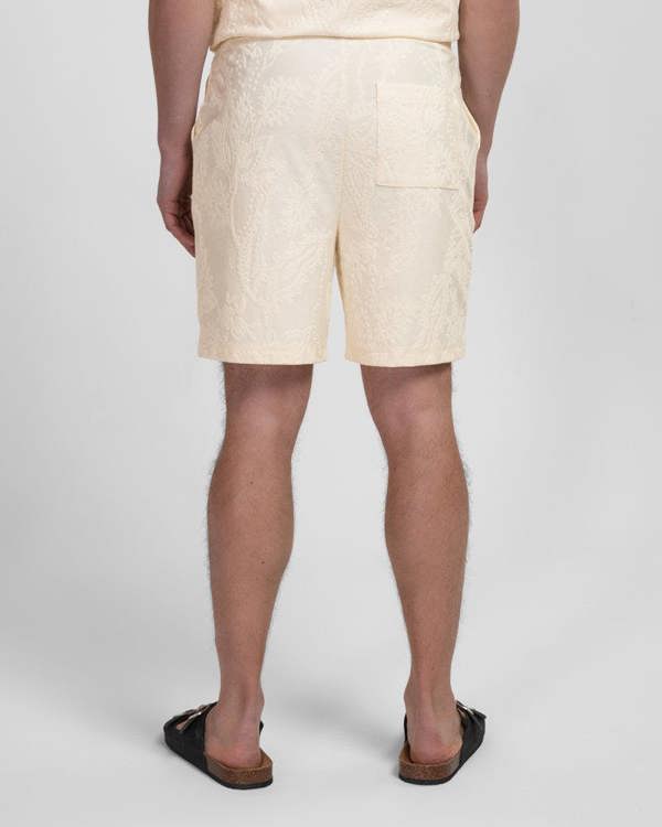 Steel & Jelly Kenton - Paisley Texture Jersey Shorts