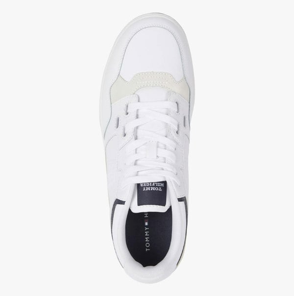 Tommy Hilfiger BASKET STREET Mens Sneakers White