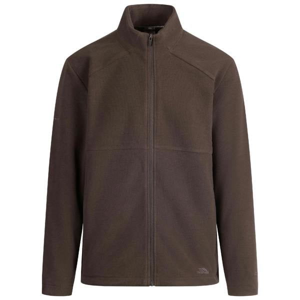 Trespass Mens Fyne Fleece Jacket - Charcoal - 
