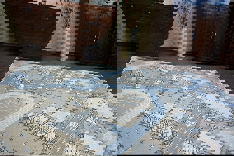 RugsX Anti-Slip  Wall-To-Wall Rug