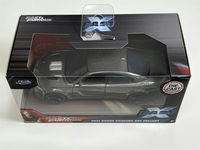 Jada Fast and Furious Fast X 2021 Dodge Charger SRT Hellcat 1:32 Scale 34473