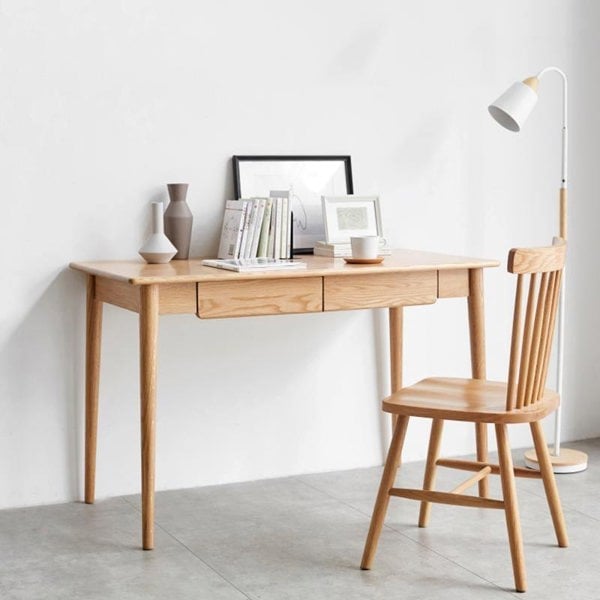 Isa Office Desk, Ash-Weilai Concept-Weilai Concept