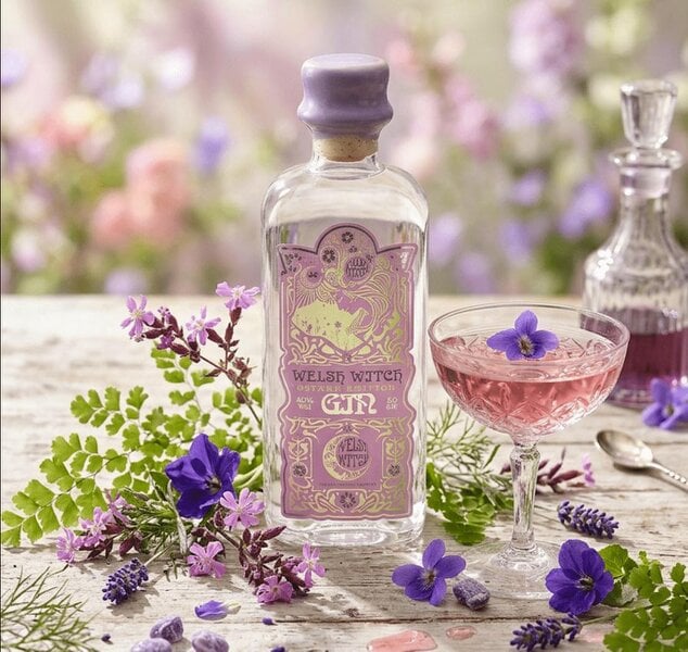 Welsh Witch Premium Welsh Violet Gin – Ostara Edition