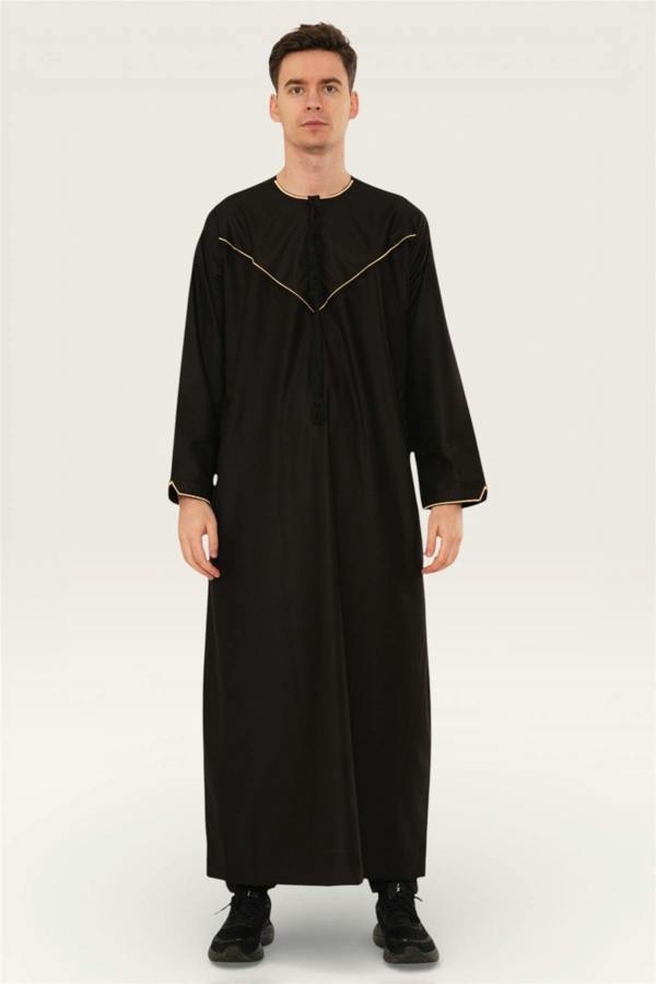 Infinity Leather Men's Ramadan Moroccan Jubba Robe Djellaba Eid Thobe - TT-007
