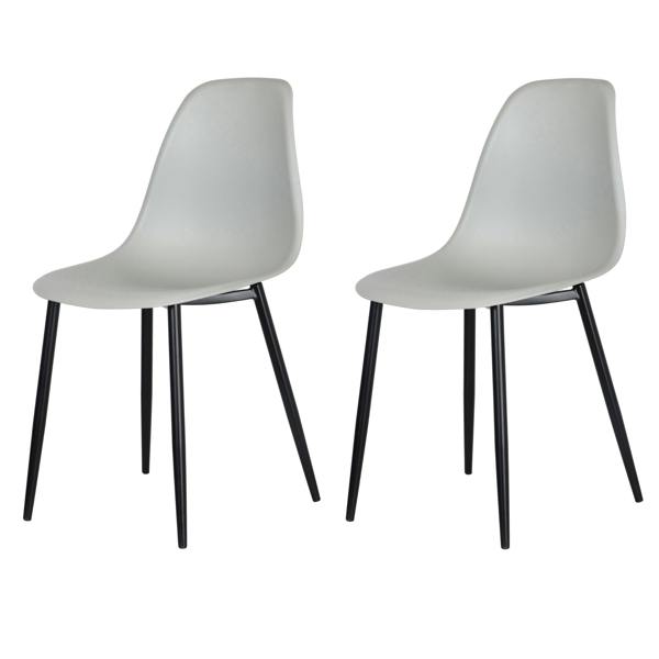 Core Products Pair of Aspen Curve Modern Dining Chairs