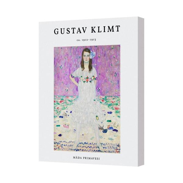 Benjamin Tate Design Gustav Klimt Mada Primavesi Portrait Canvas Wall Art Print