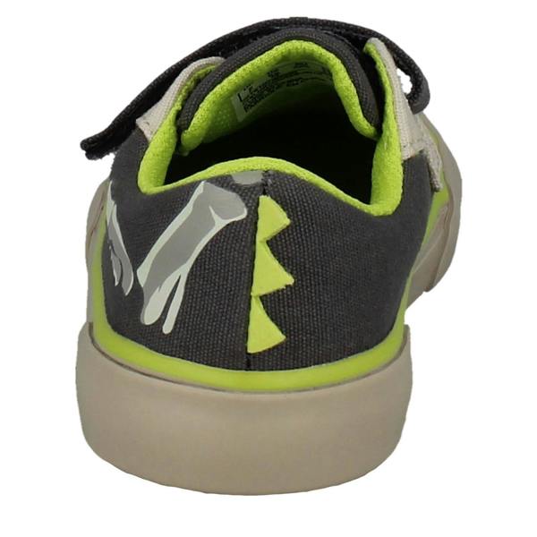 Clarks Boys Clarks Dinosaur Canvas Shoes Foxing Stomp