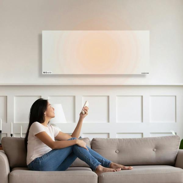 Mirrorstone Heating Mirrorstone 1100W Pro Infrared Heating Panel With Remote