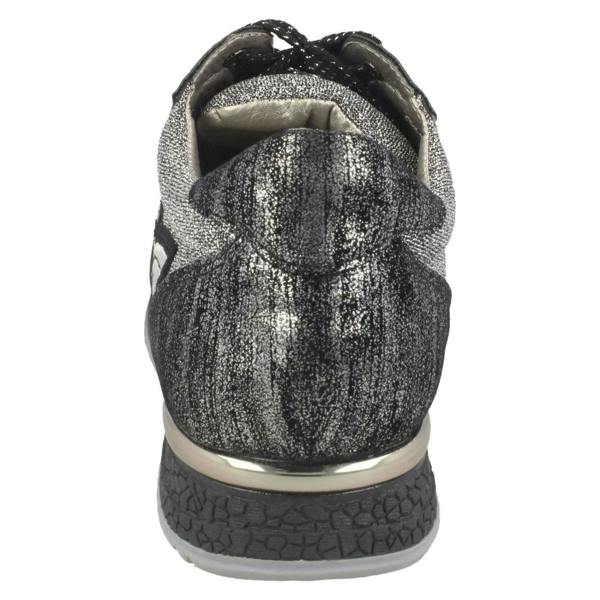Spot On Ladies Spot On Lace Up Trainers