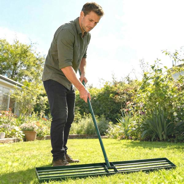 Rolling Lawn Aerator