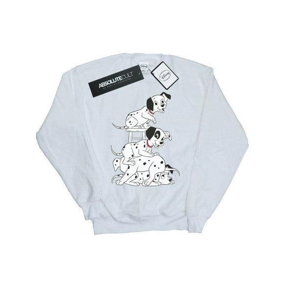 Disney Girls 101 Dalmatians Chair Sweatshirt - White