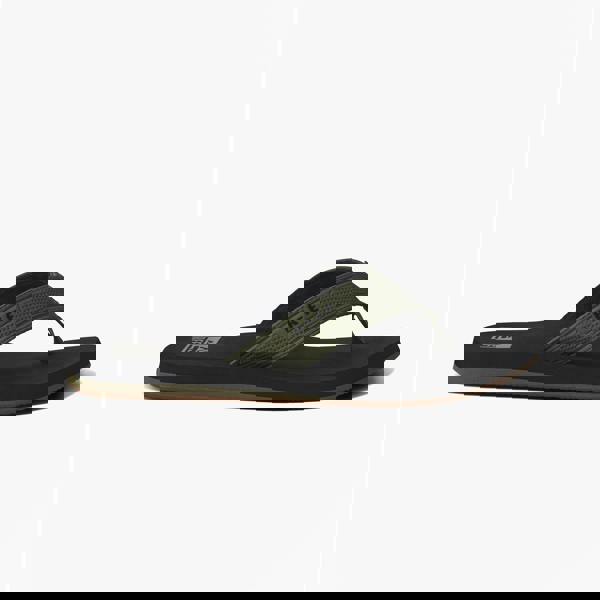 Reef Reef THE LAYBACK Mens Toe-Post Sandals Black/Olive