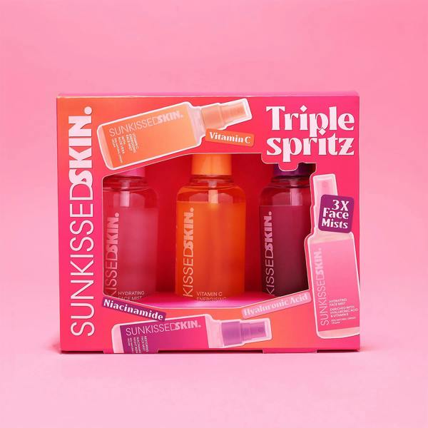Sunkissed Triple Spritz Face Mists 3 x 100ml