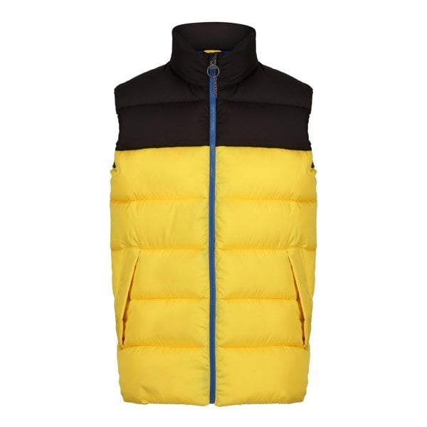 Regatta Mens Vintage Colour Block Gilet - Solar/Black