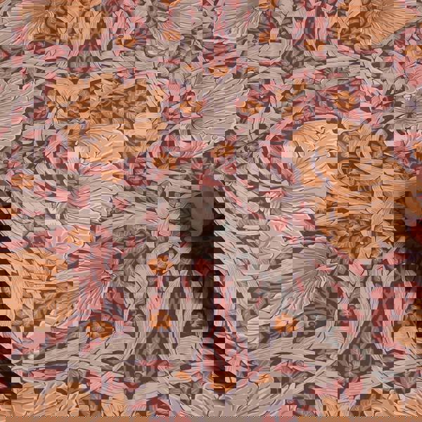 William Morris At Home Pimpernel Wallpaper | Plum