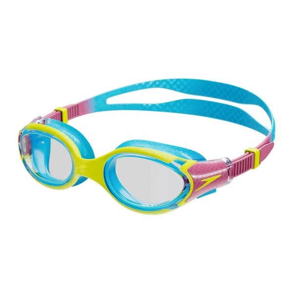 Speedo Childrens 2.0 2024 Biofuse Swimming Goggles - Yellow/Pink