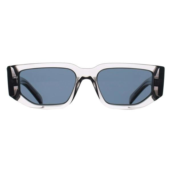 Prada Sunglasses PR09ZS 18S09T Transparent Asphalt Dark Grey