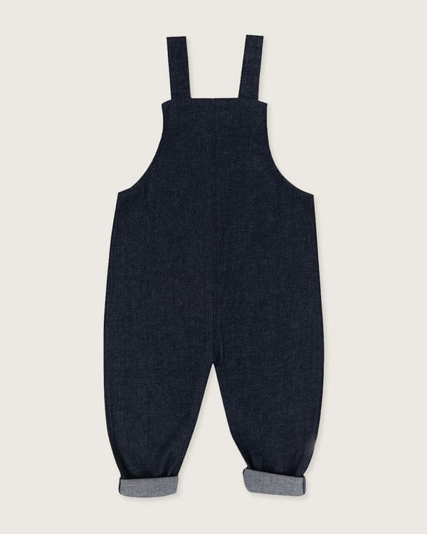 Navy Denim Dungarees - image 4