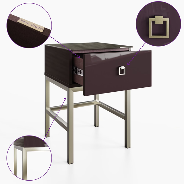 Frank Olsen Furniture Frank Olsen Lyra Lamp/side table