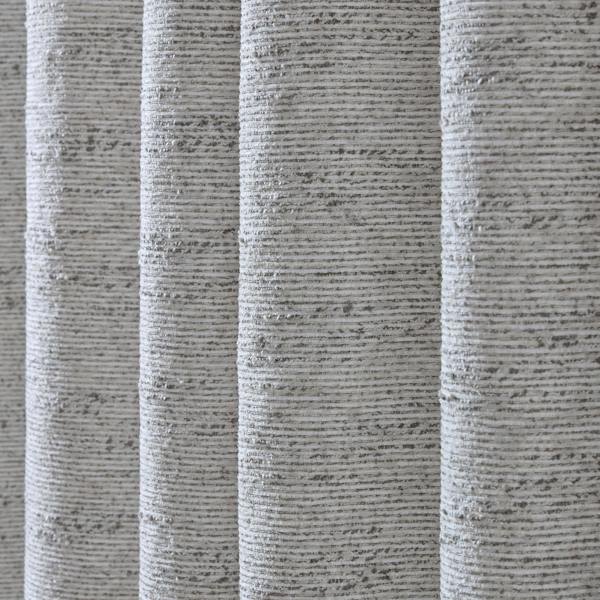 Catherine Lansfield Chunky Boucle Lined Eyelet Curtains Cream