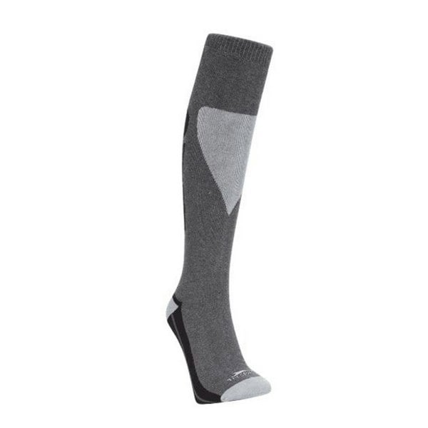 Trespass Mens Hack Ski Tube Socks - Carbon Melange